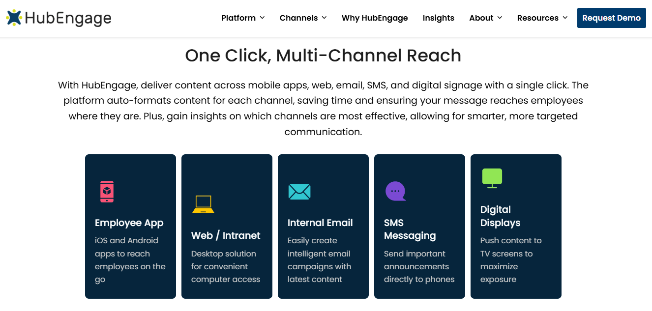 HubEngage: A multi-channel modern intranet platform for your team
