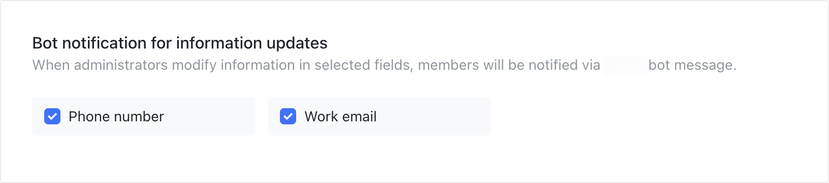 Admin | Modify member information