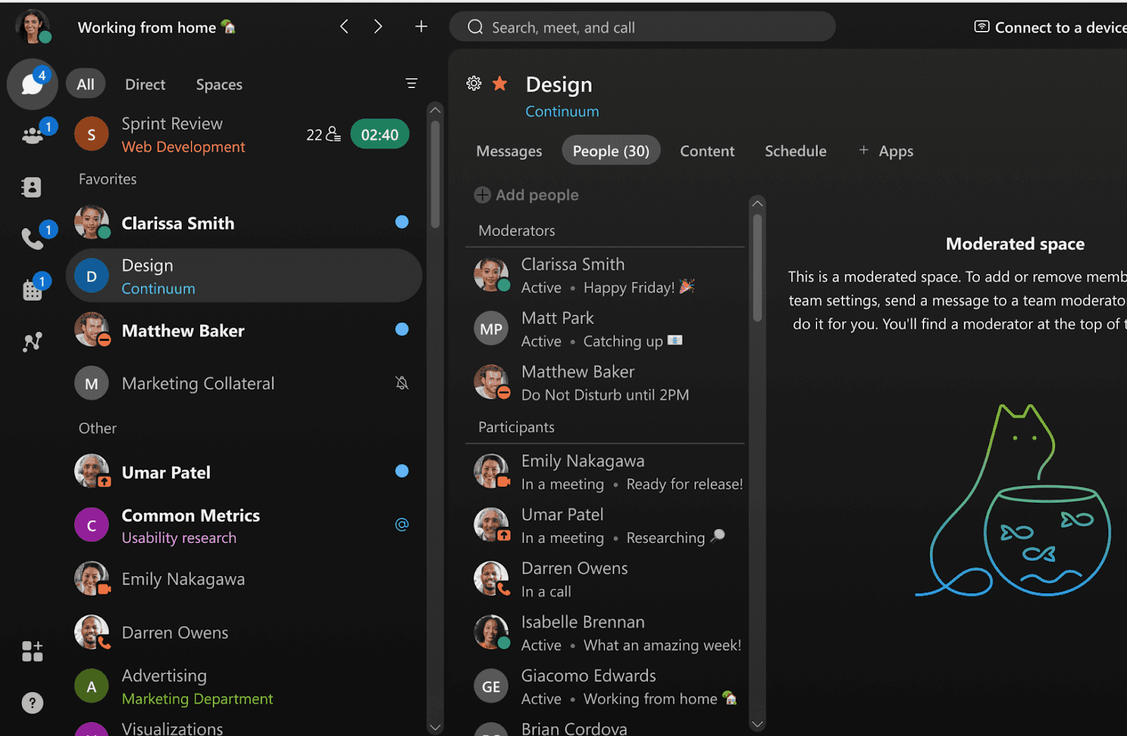 Automated workflow by Cisco Webex Teams