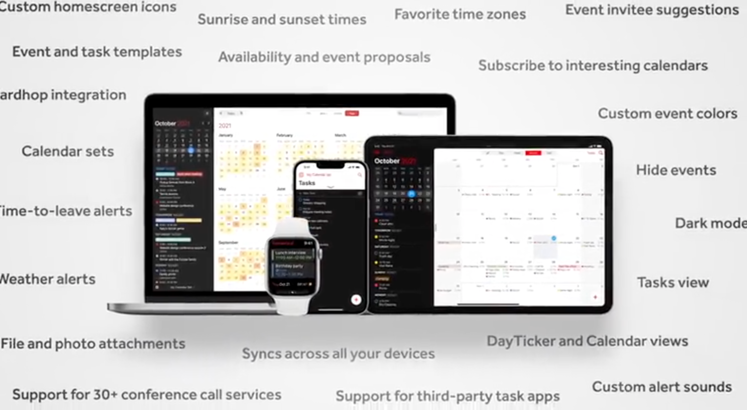 Fantastical overview