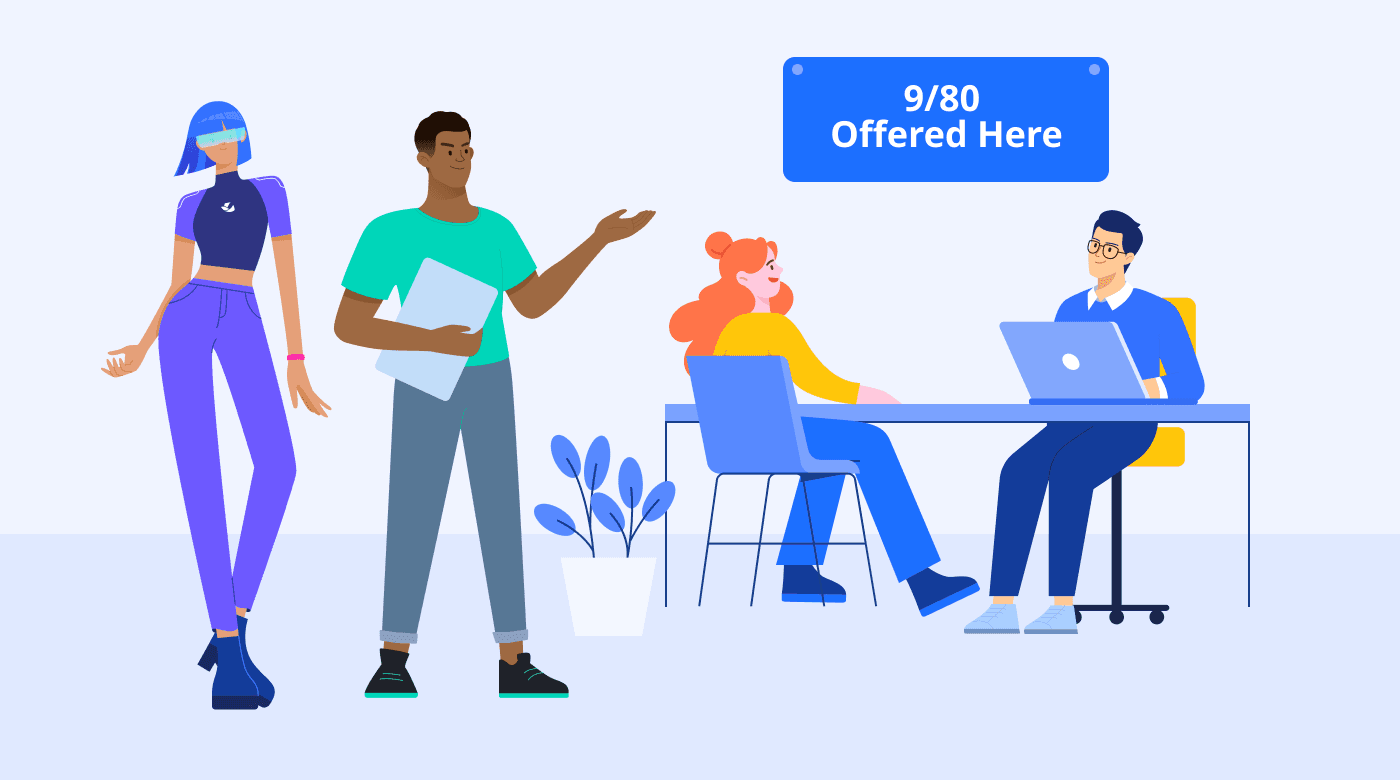 A company that offers flexible work arrangements