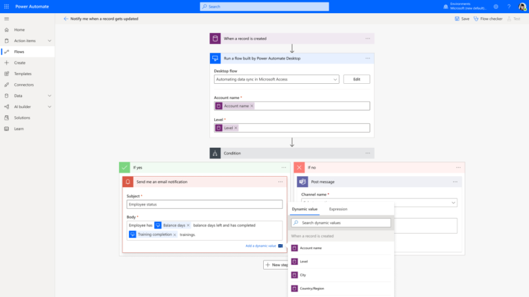 Power Automate enables organizations to design flows