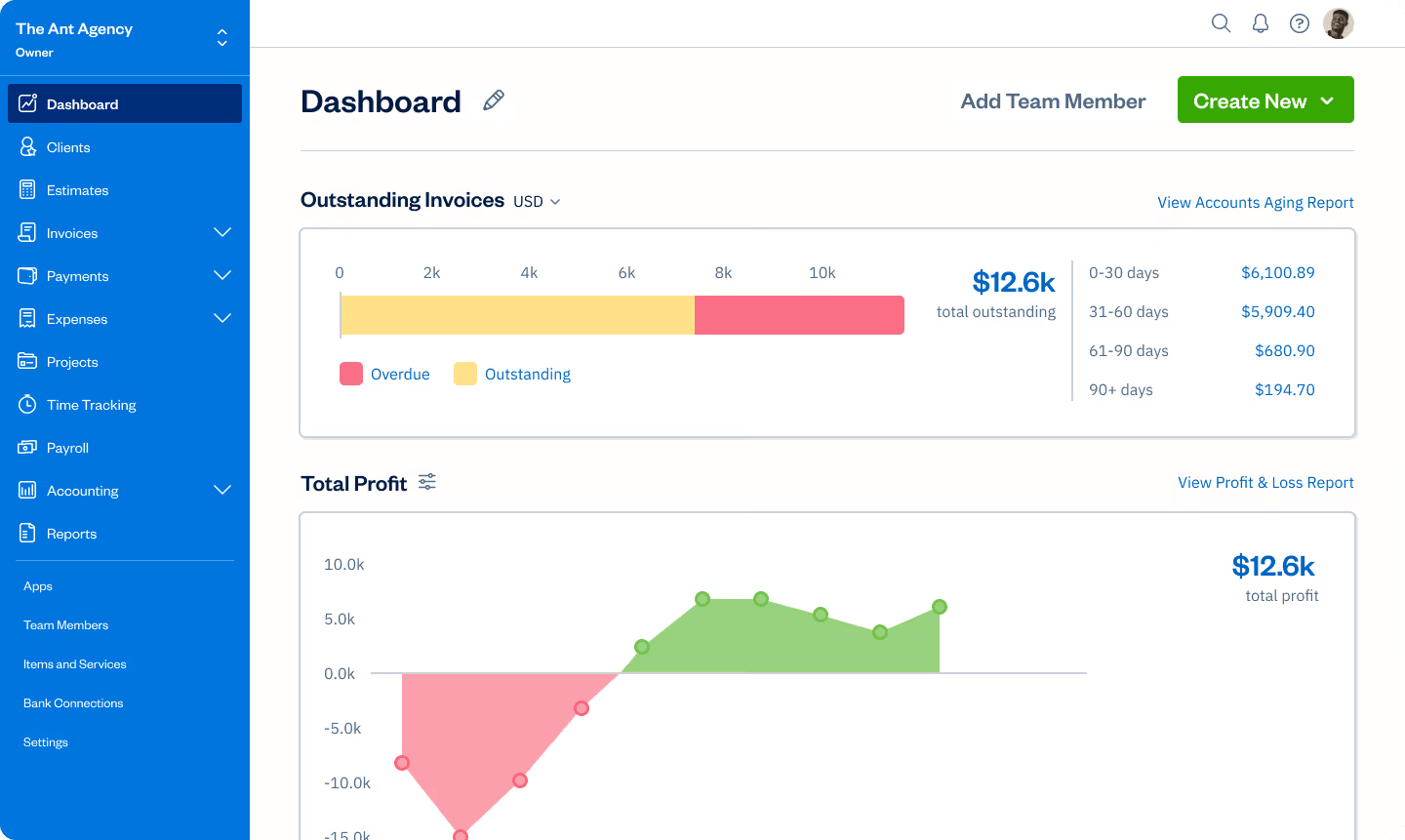 FreshBooks overview