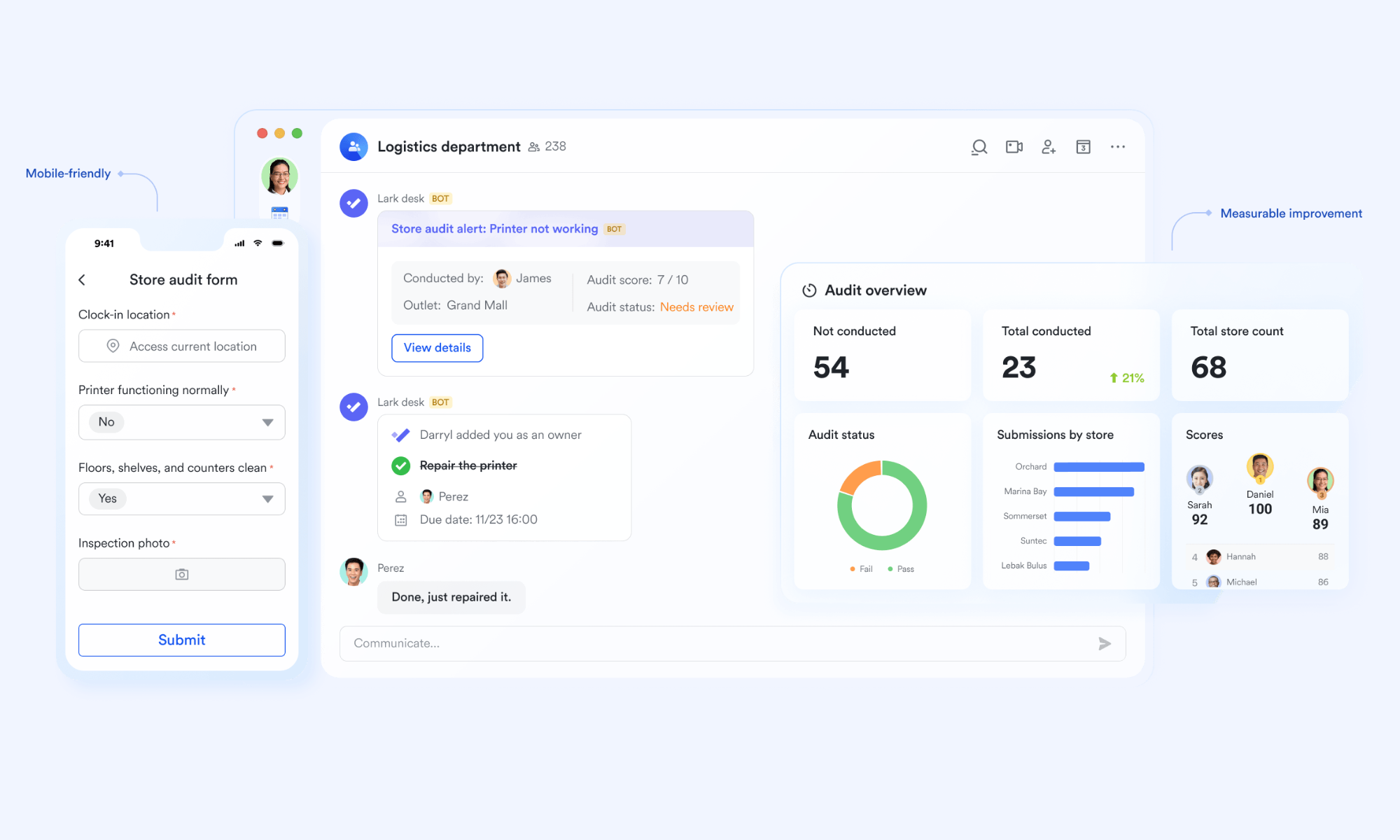 Lark: Audit workflow automation platform