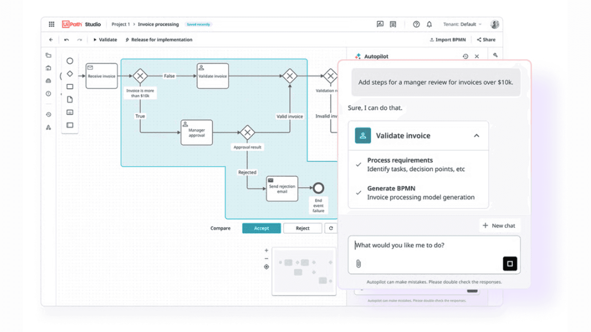 Uipath automated workflows