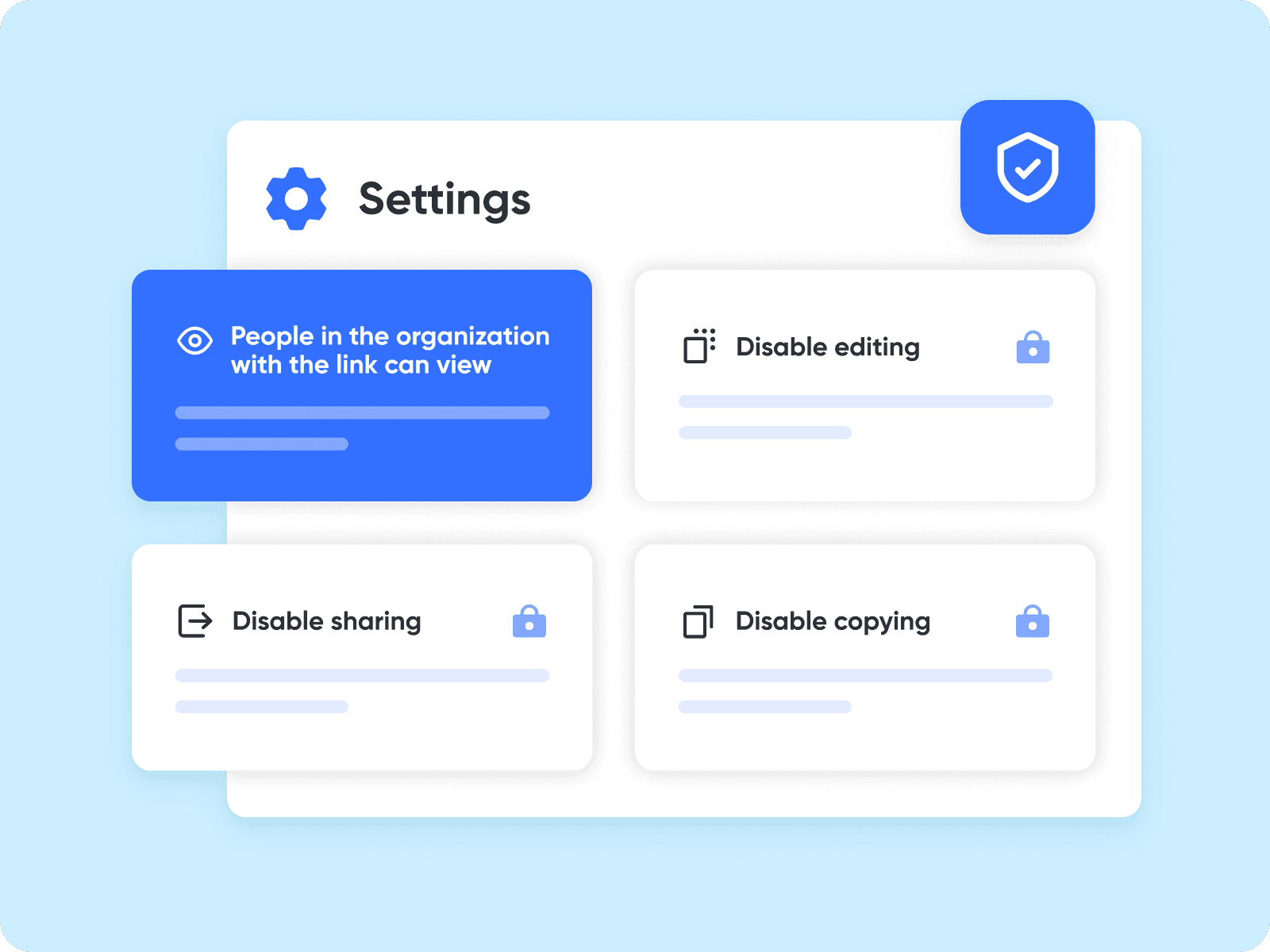 Advanced permission controls 