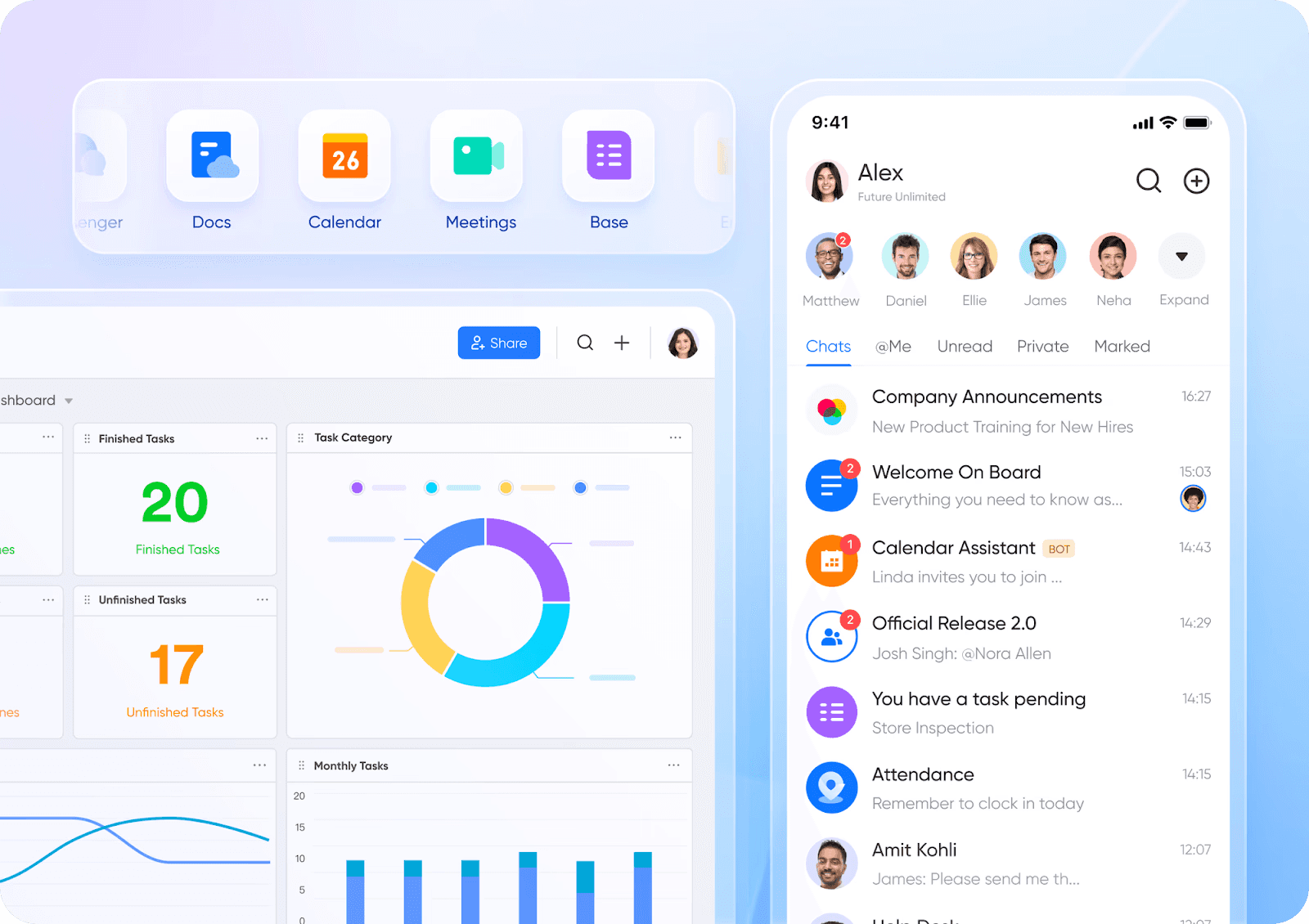 Lark’s collaborative features