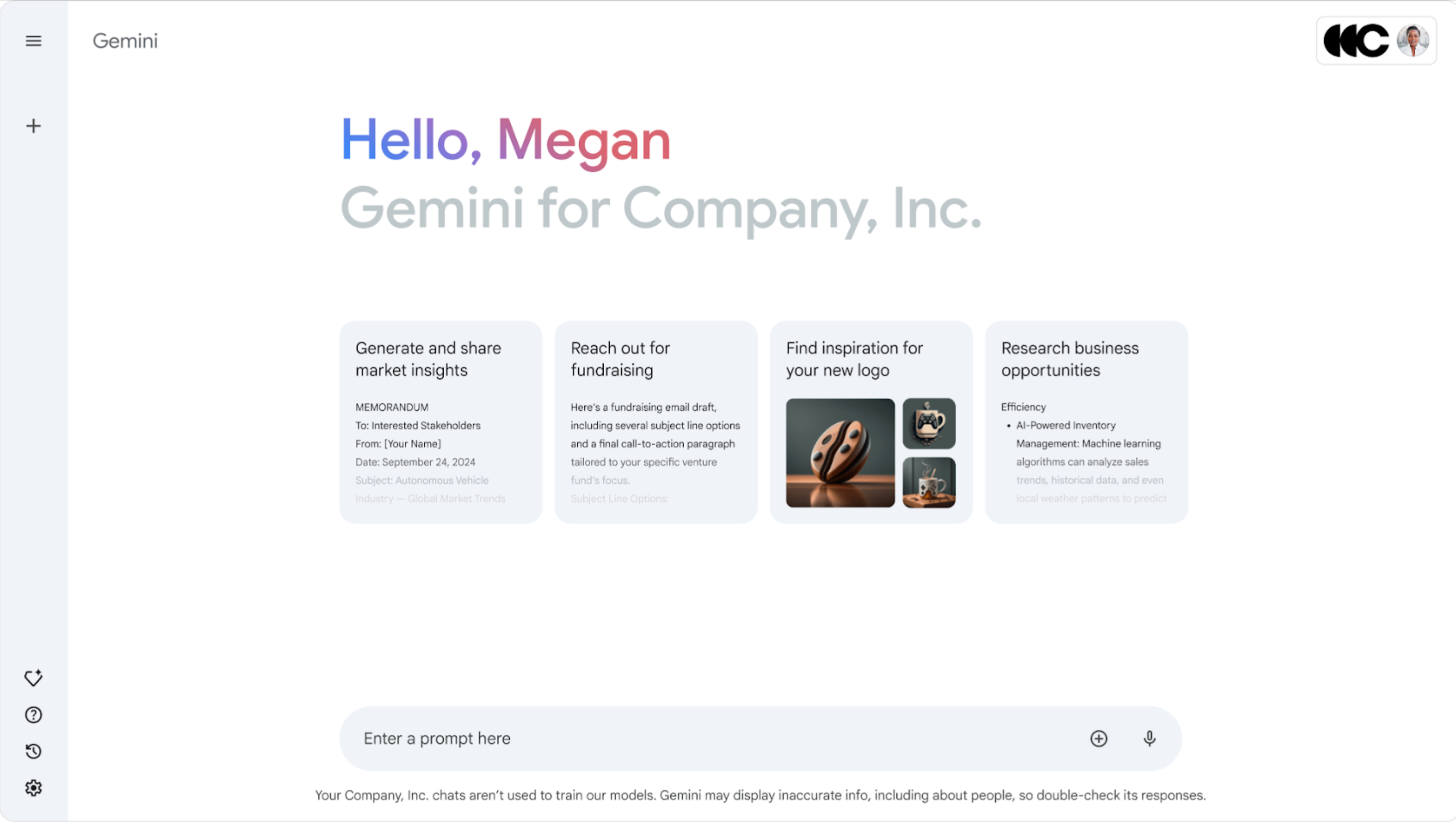 Google brings Gemini AI assistant to workspace business plans