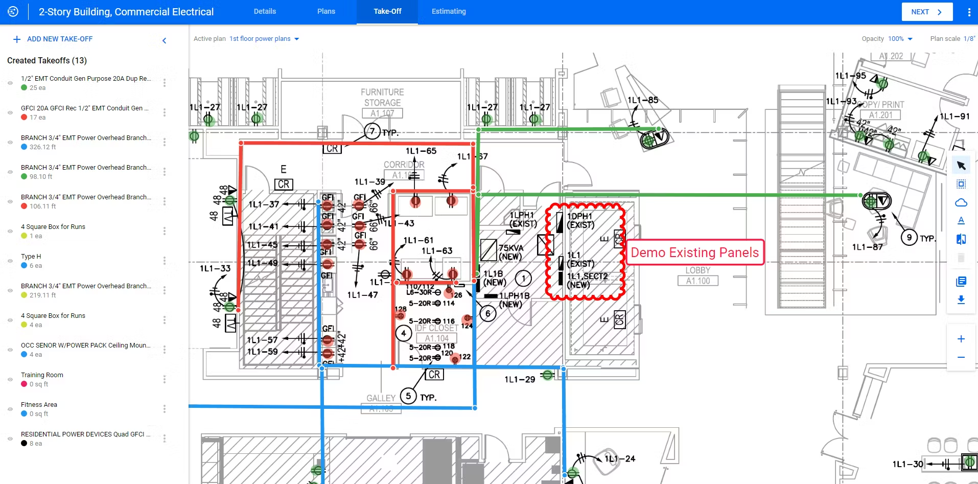 Procore estimating and preconstruction planning tools