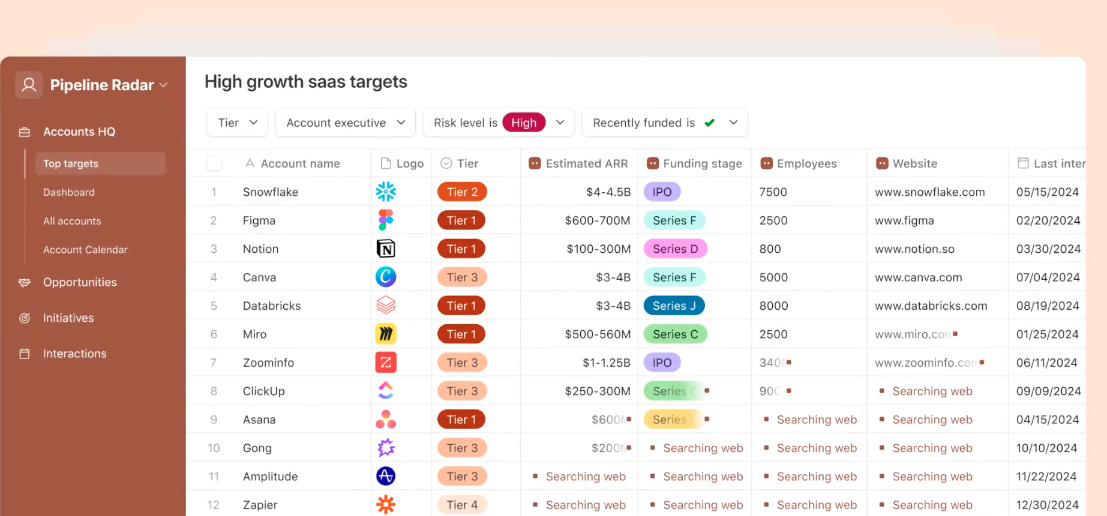 Airtable CRM for venture capital
