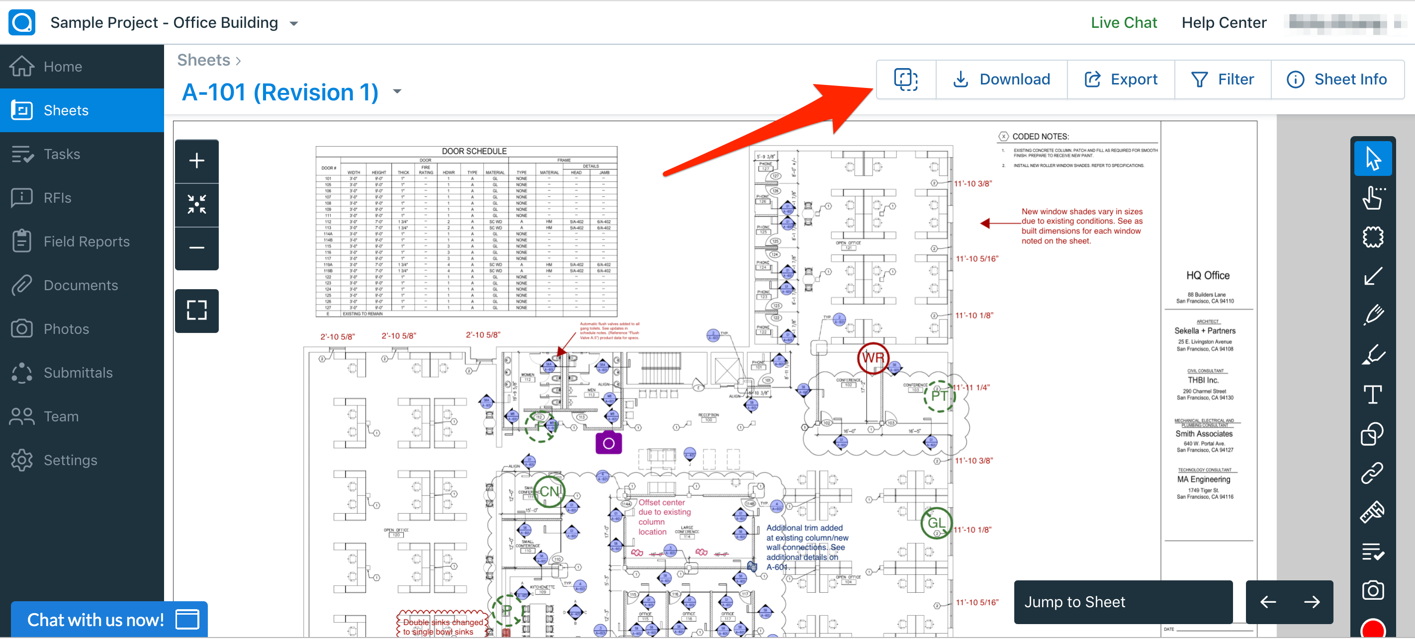 PlanGrid is contractor project management software