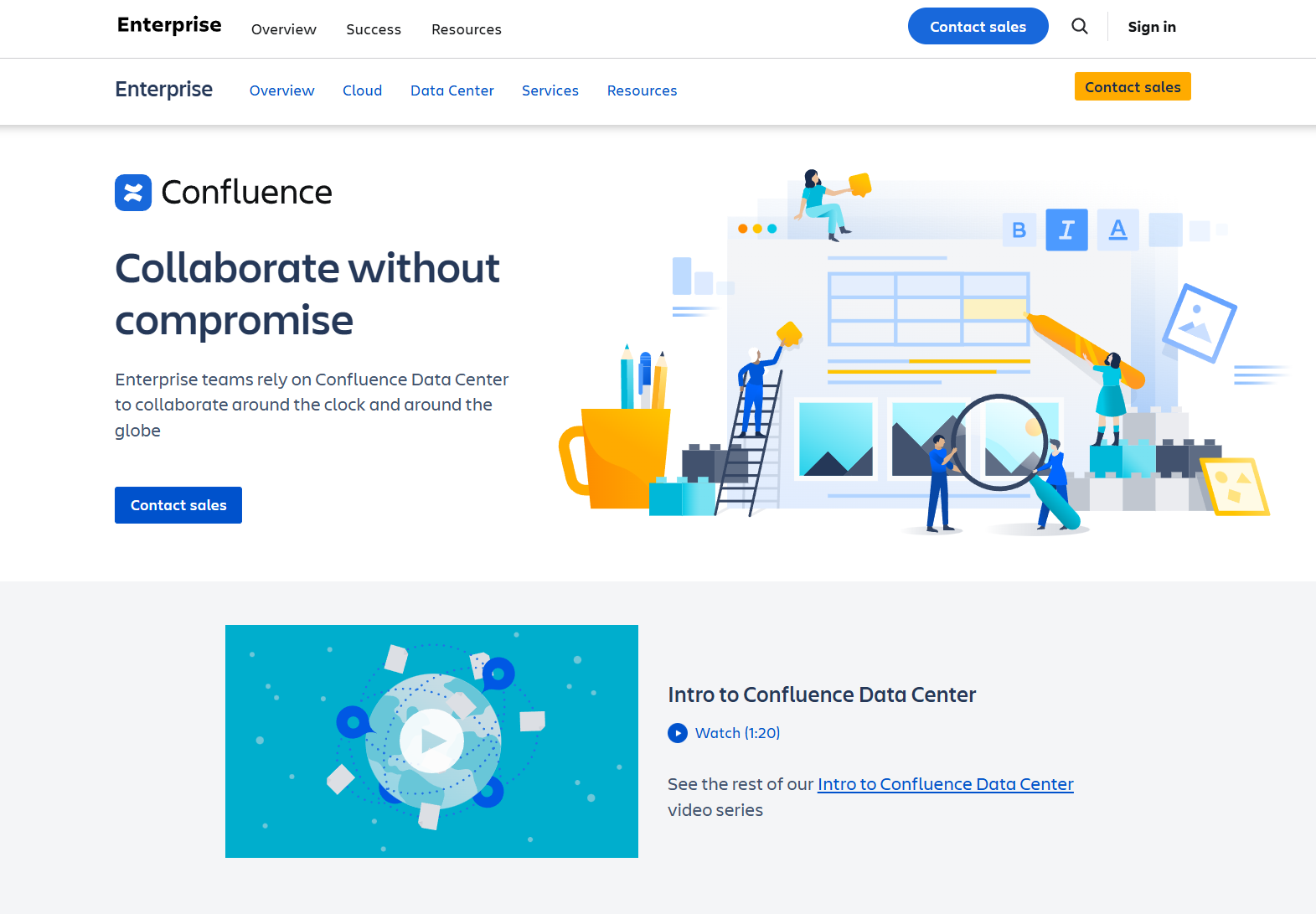 Confluence data center
