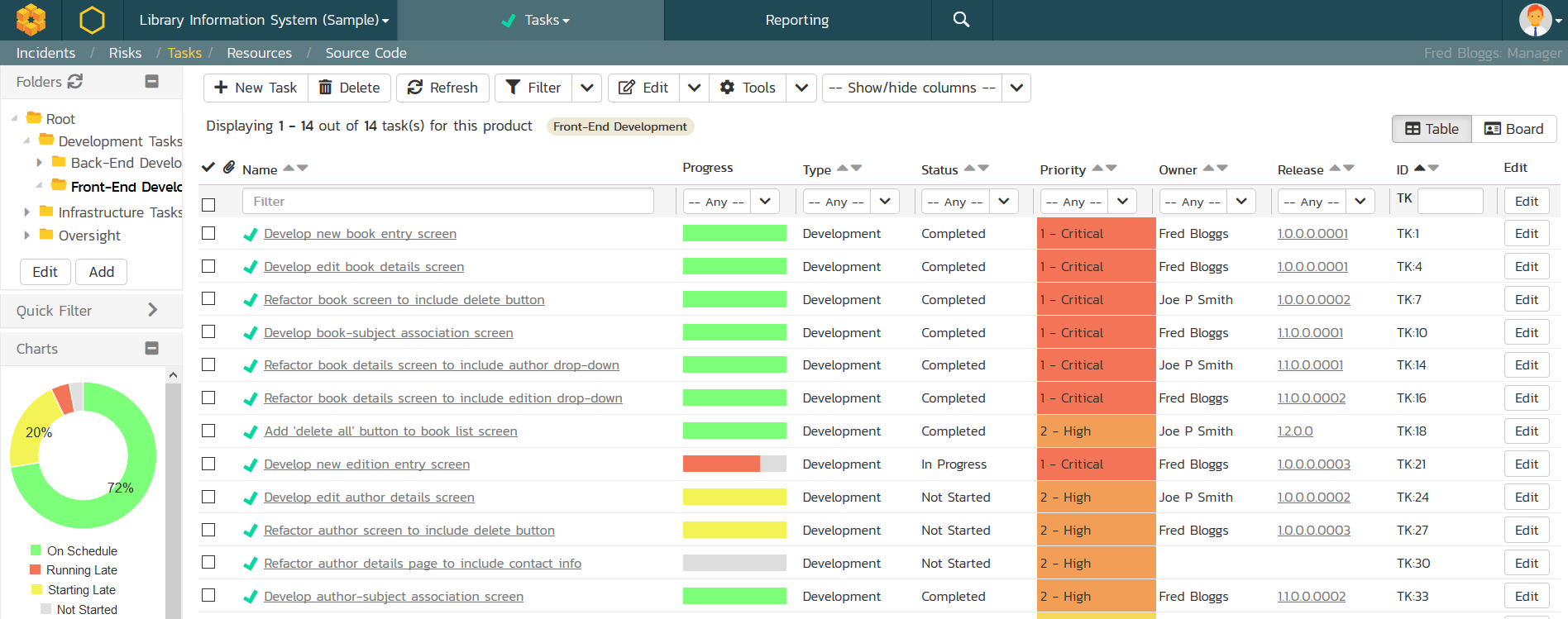 nTask project management tool