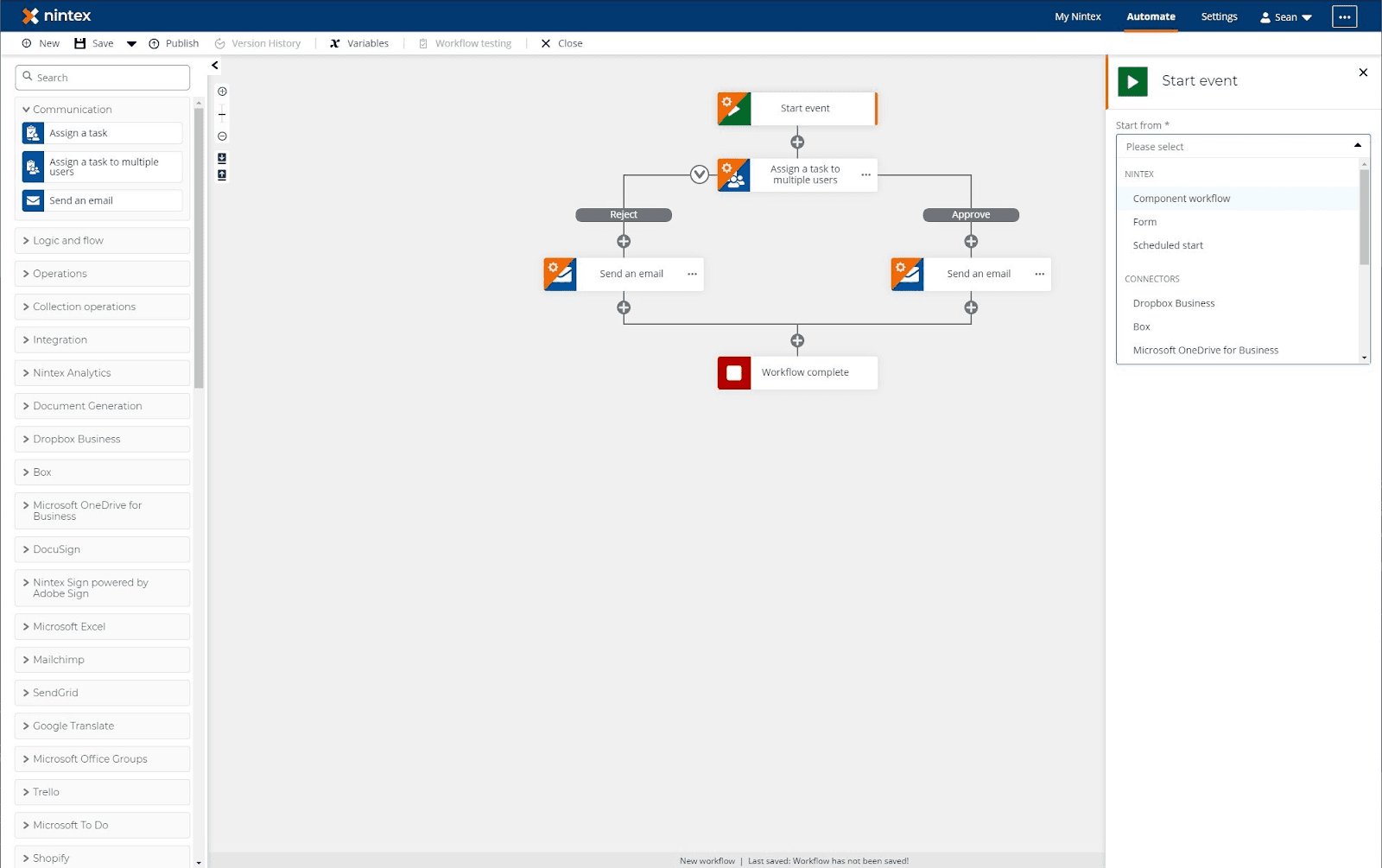 Nintex workflow overview&nbsp;