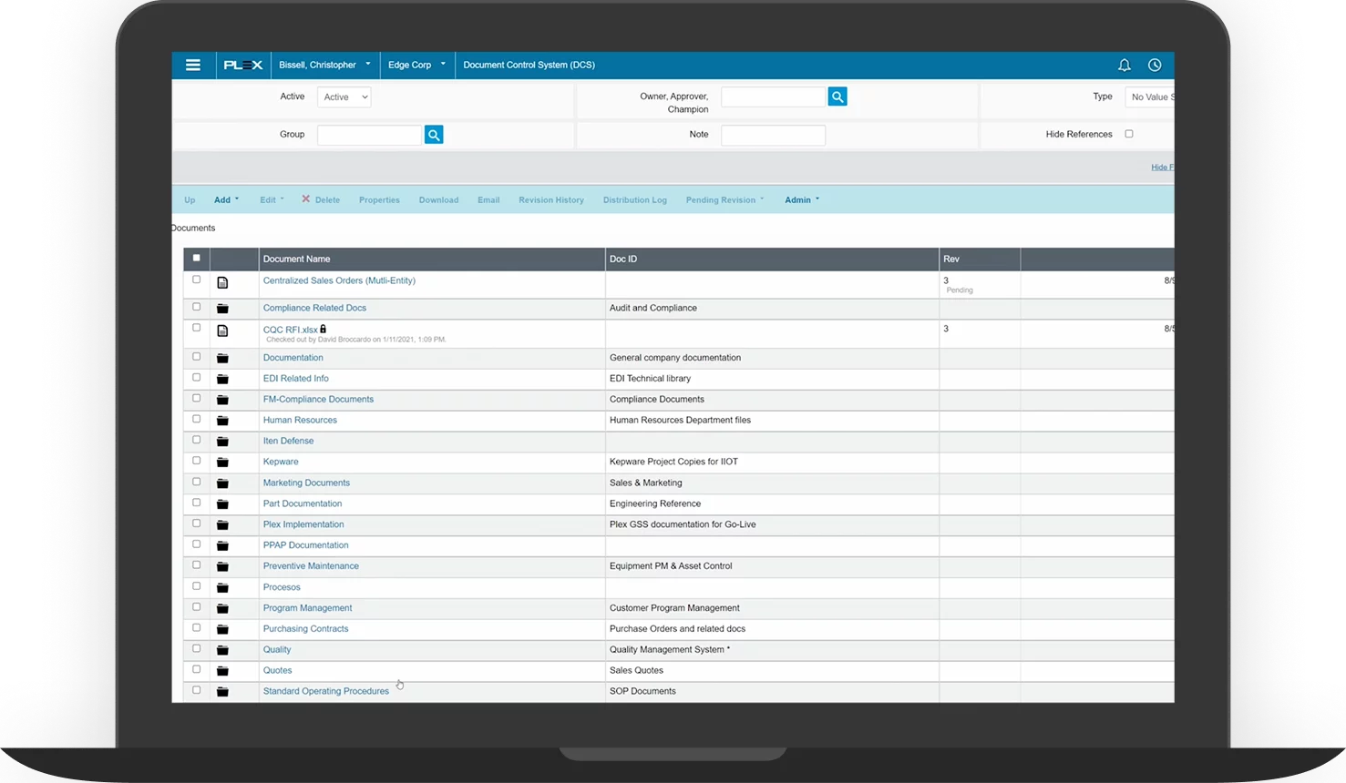Plex Manufacturing Cloud is a cloud-based platform
