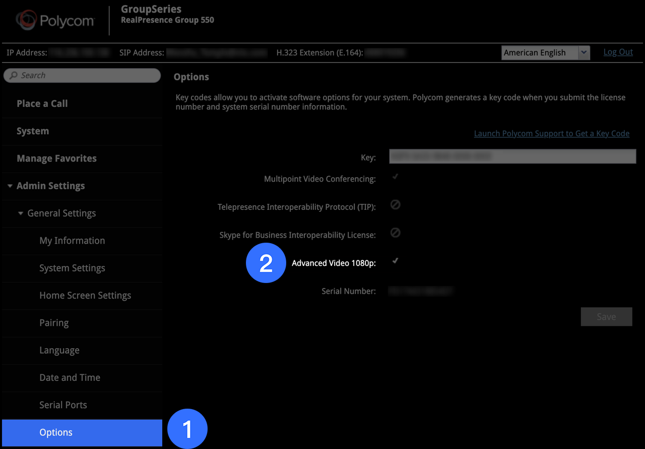 Admin | Configure the Poly terminal for Lark Meetings