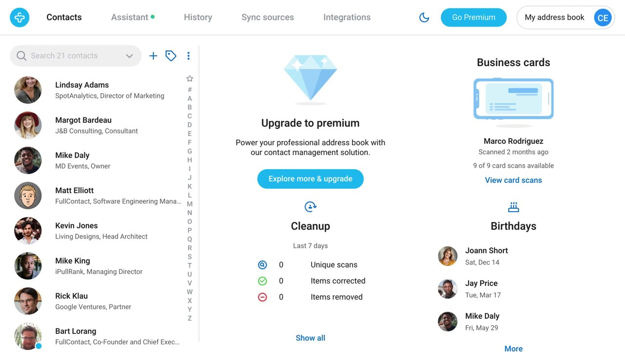 Contacts+ simplifies syncing for small businesses