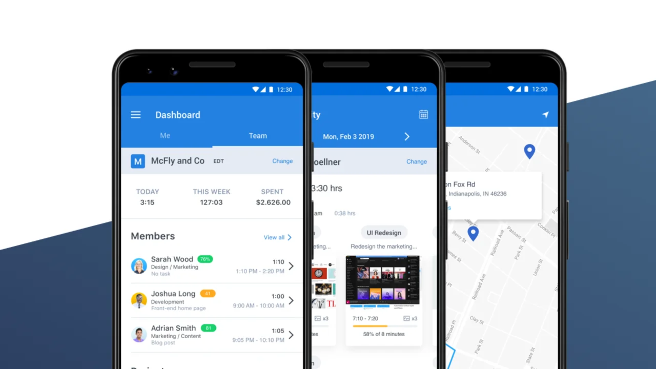 Hubstaff: GPS time clock & employee time tracking app