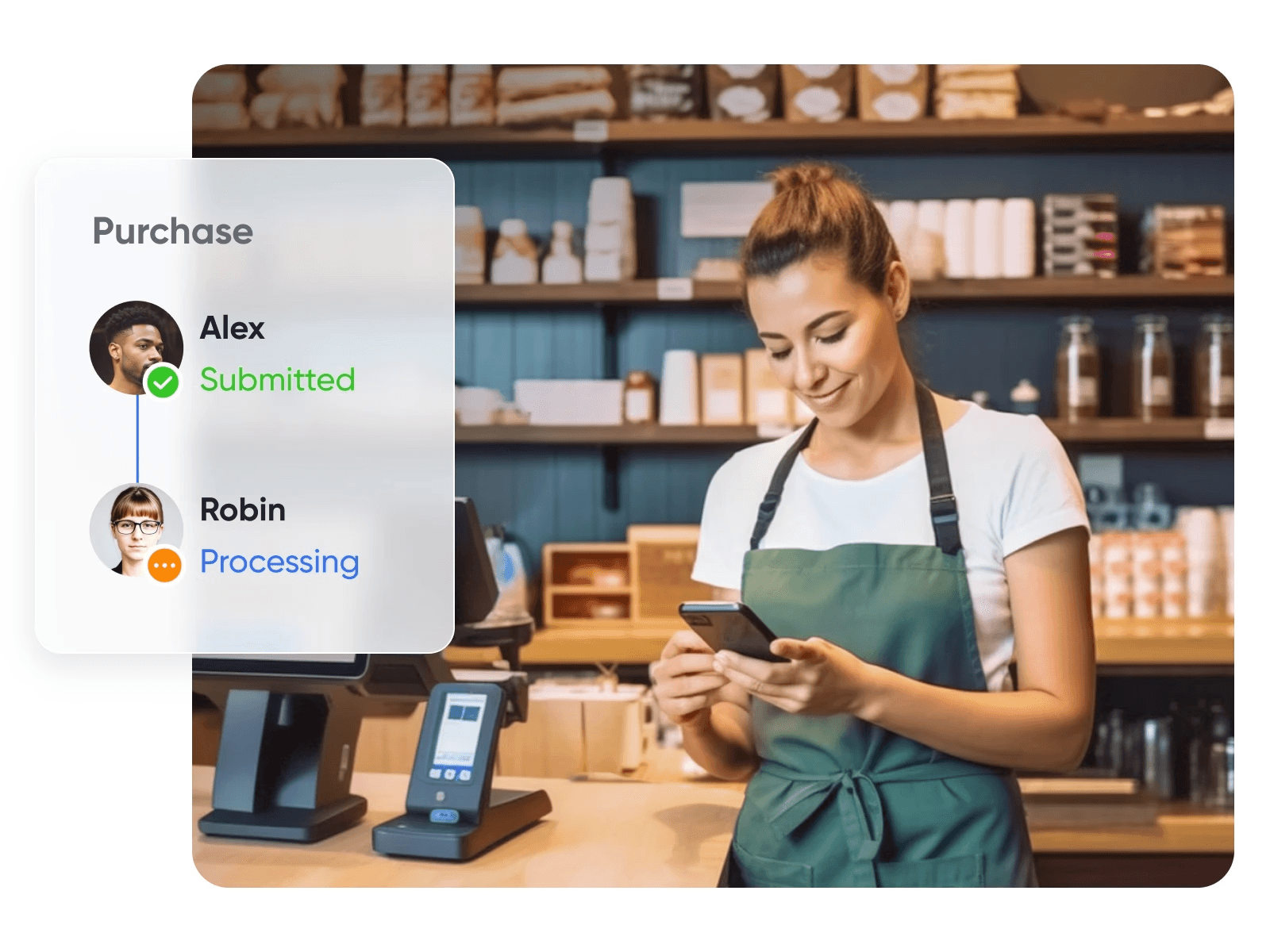 Custom workflow automation in Lark Approval