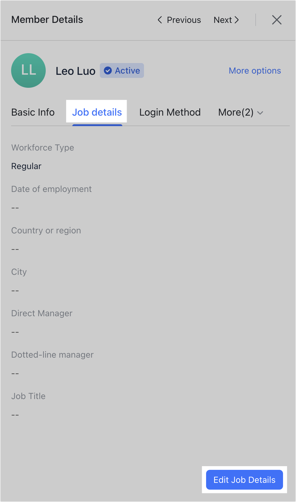 Admin | Customize workforce types