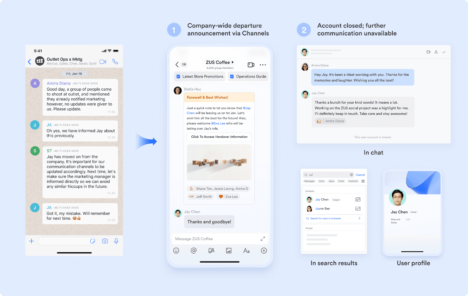 Real-time collaboration by using Lark