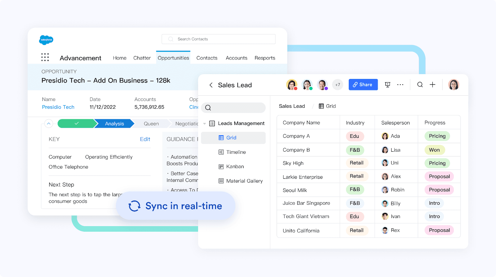Enhance CRM: Integrate Salesforce with Lark for Magic Moments&nbsp;