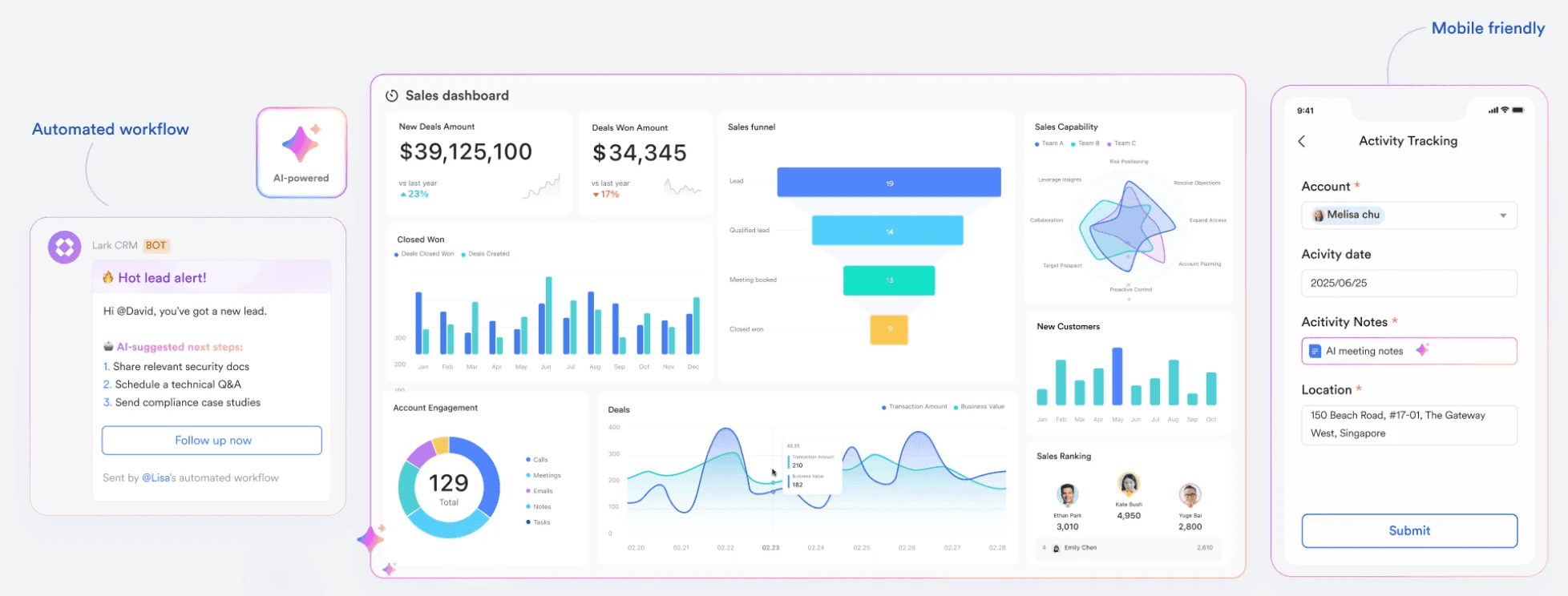 Lark CRM powered by AI