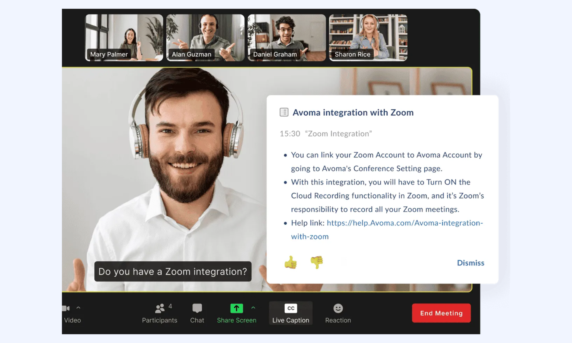 Avoma: AI meeting intelligence for revenue teams