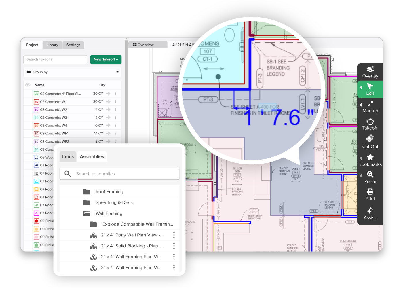 STACK: Cloud-based estimating and takeoffs