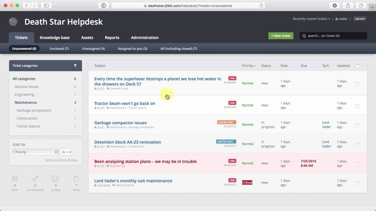 JitBit Help Desk  Lightweight ticketing CRM with cloud or self-host options