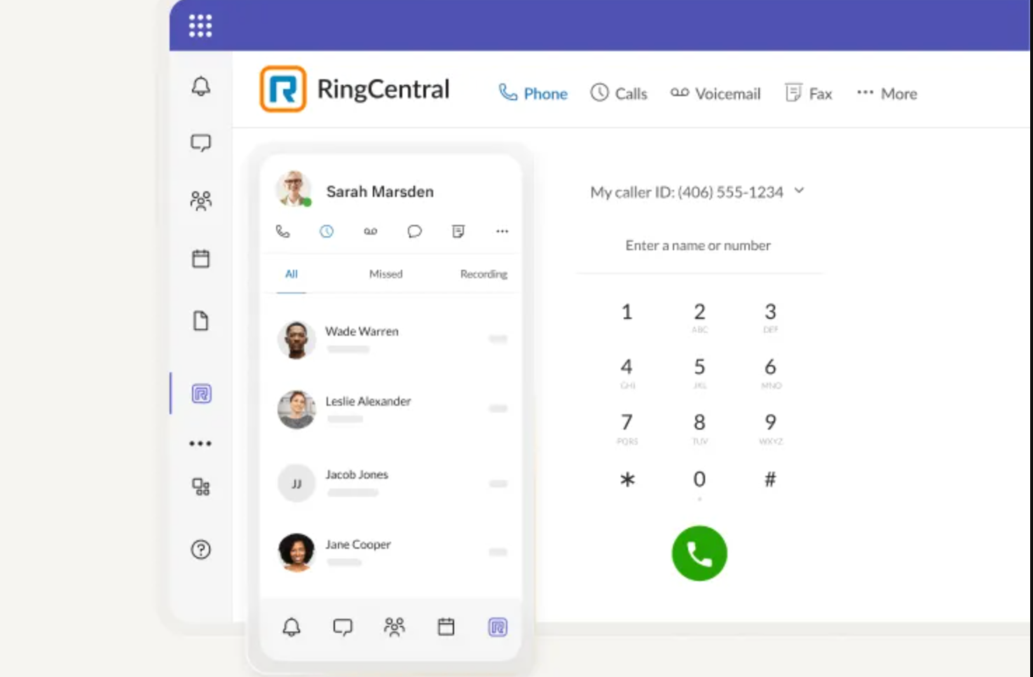 RingCentral: Best for feature-heavy VoIP needs