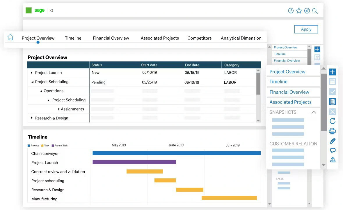 Sage X3 ERP for mid-sized enterprises