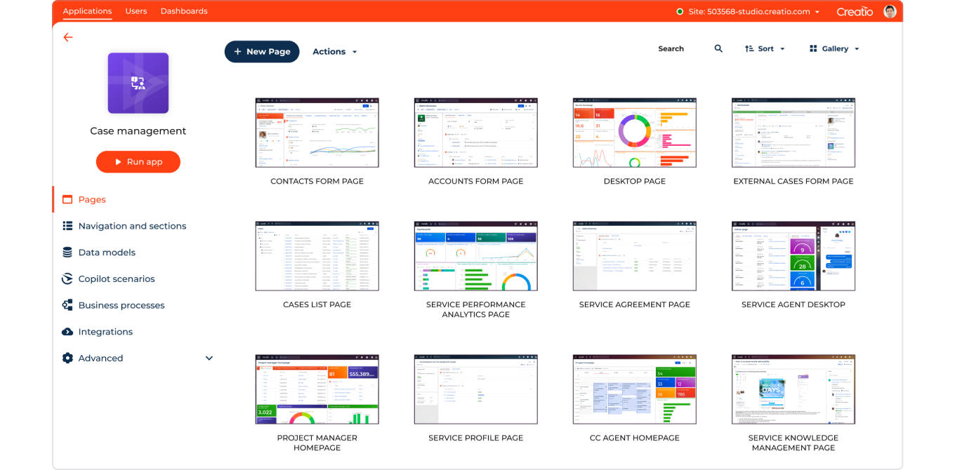 Process driven CRM by Creatio