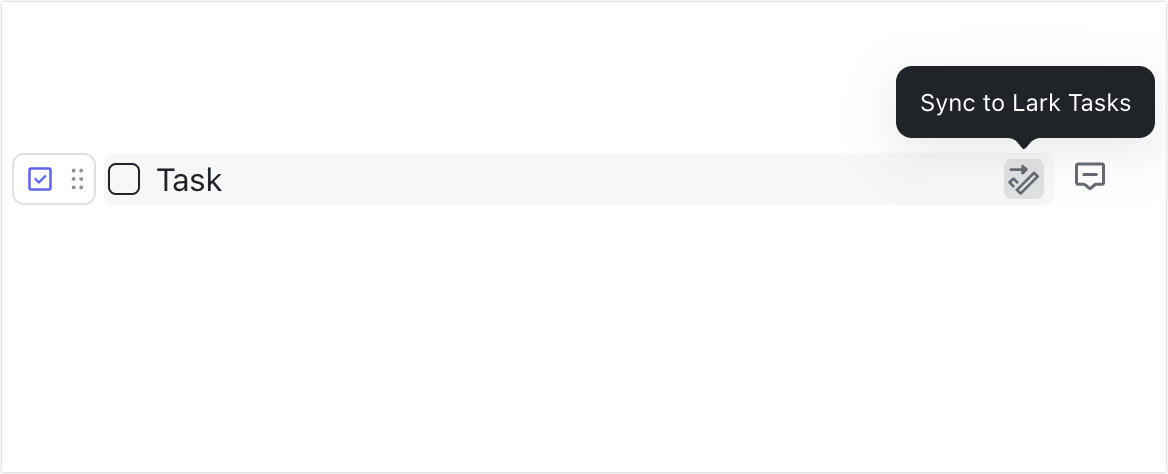 Create and manage tasks in Docs