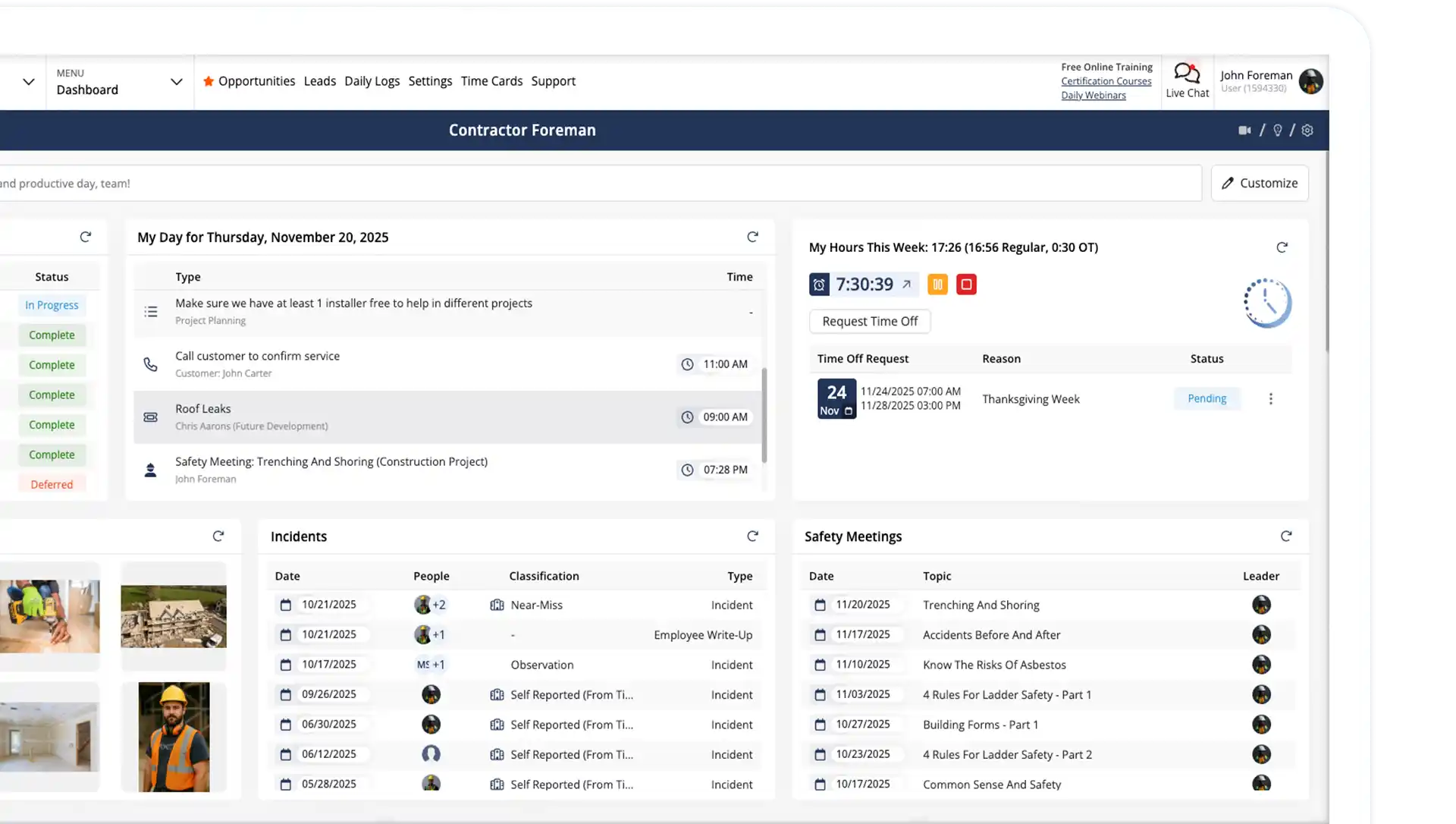 Contractor Foreman: All-in-one estimating and project management for contractors