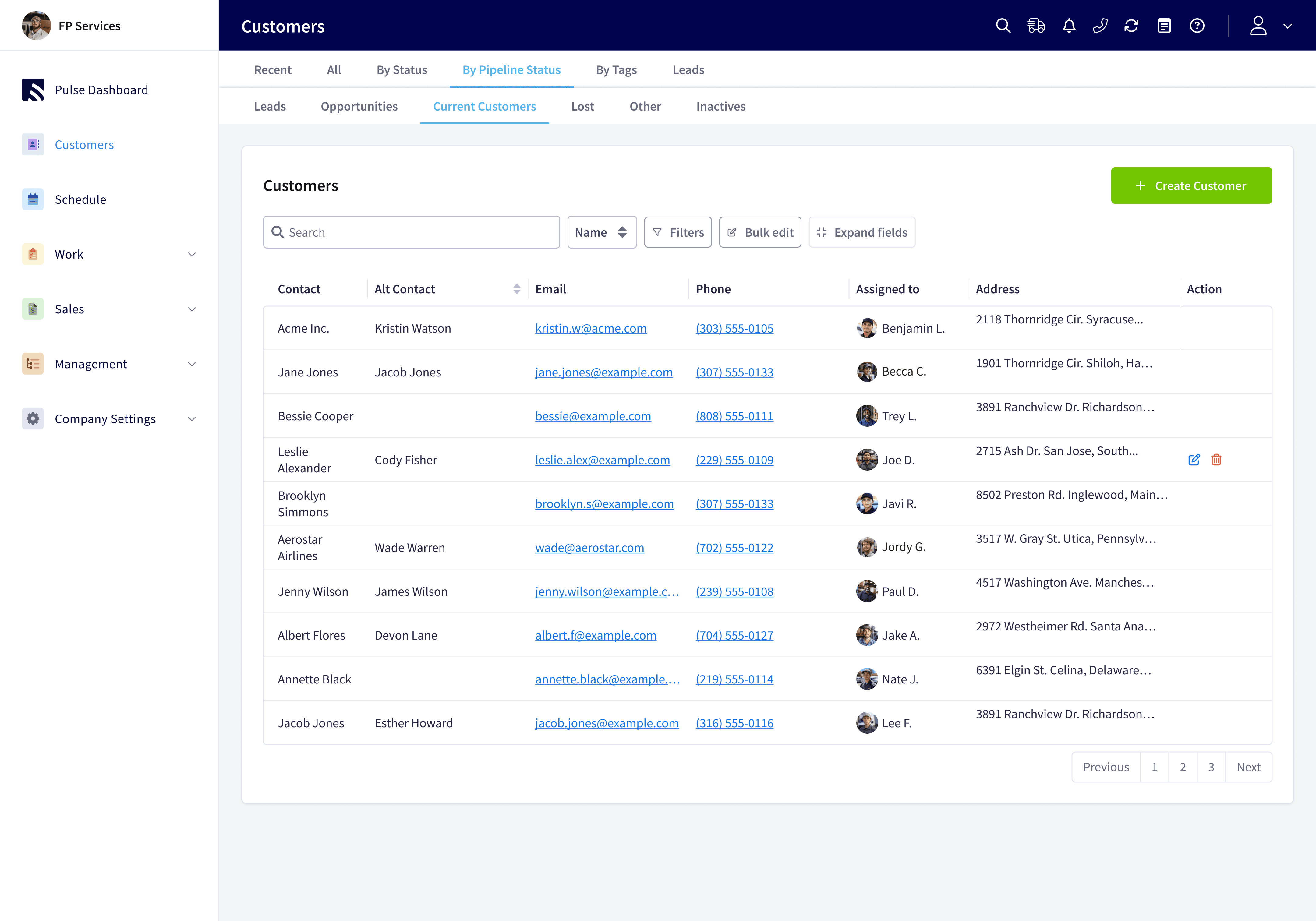FieldPulse FSM software for growing service companies with guided workflows