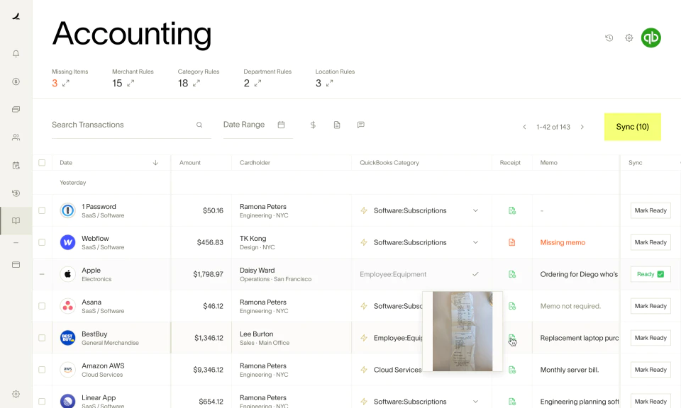 Ramp is a corporate card and expense management platform