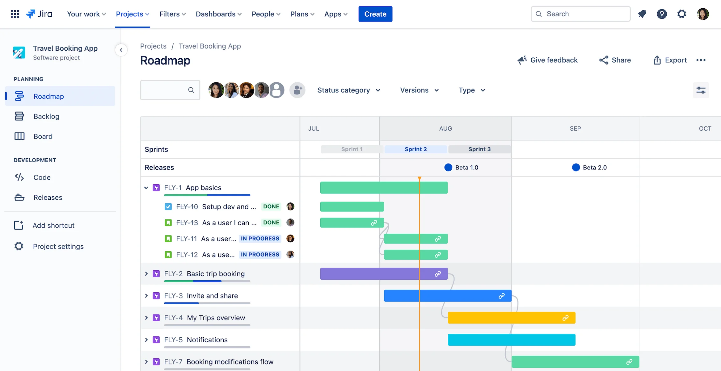 Jira is a management app