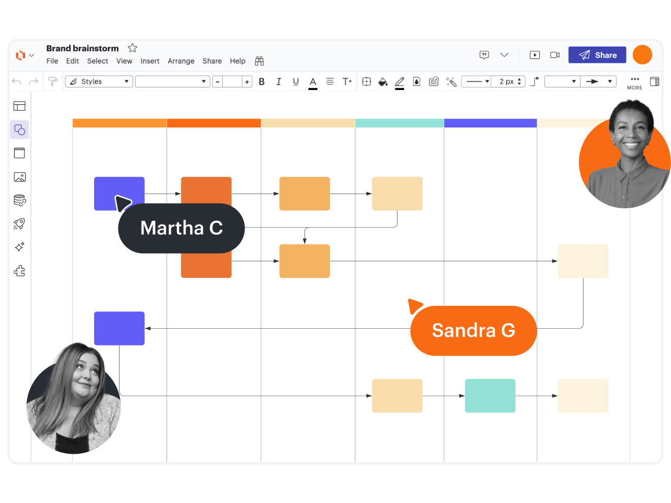 Lucidchart for online process mapping