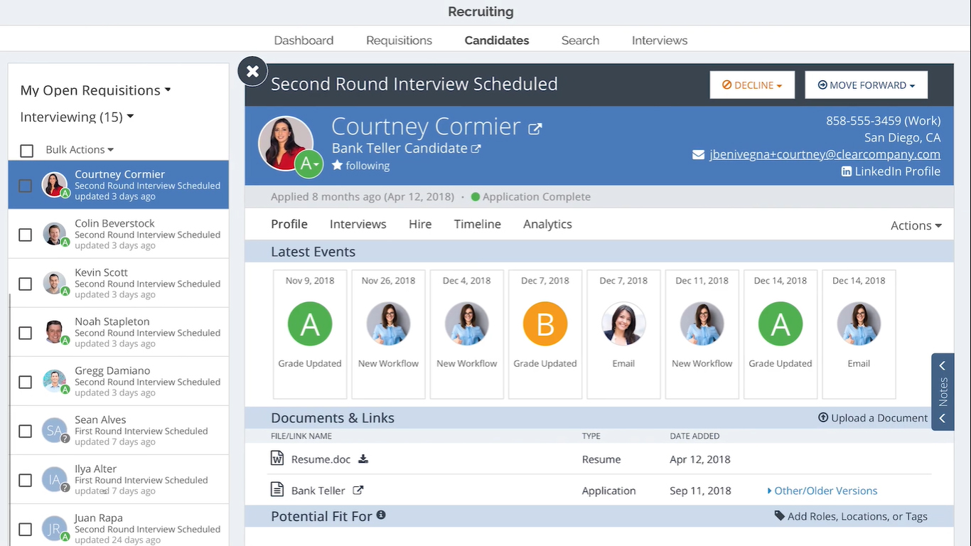 ClearCompany combines talent acquisition with workforce management
