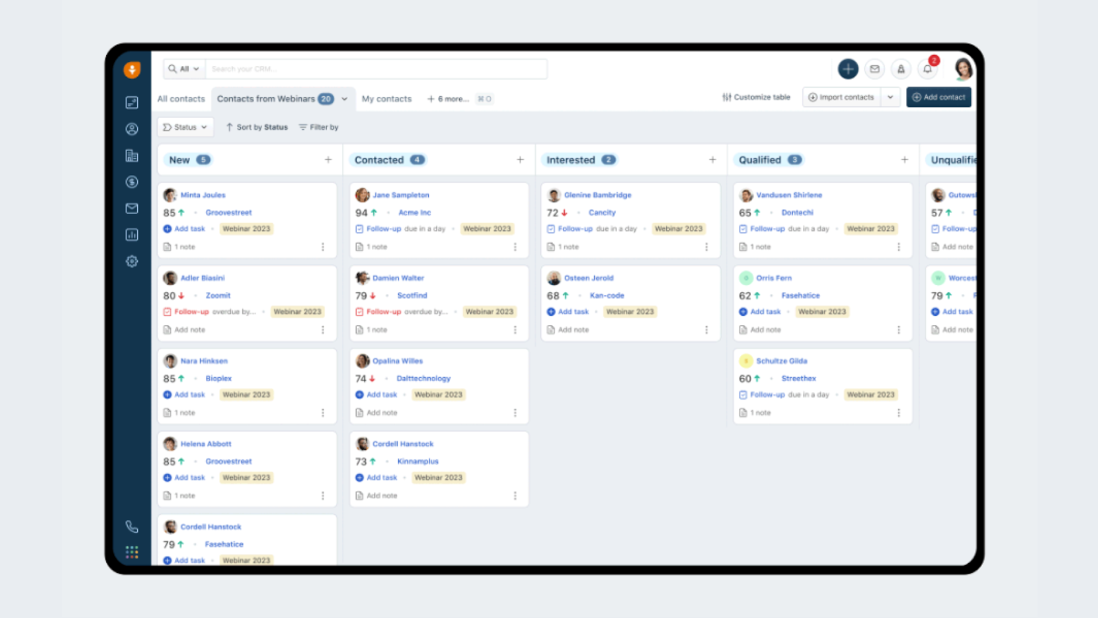 Custom CRM software, Freshsales