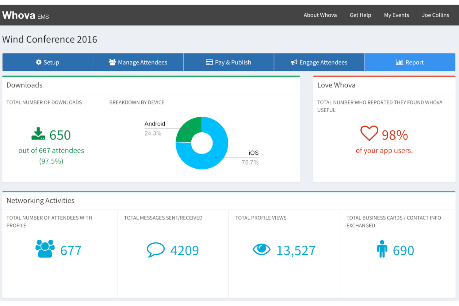 Whova conference event management software