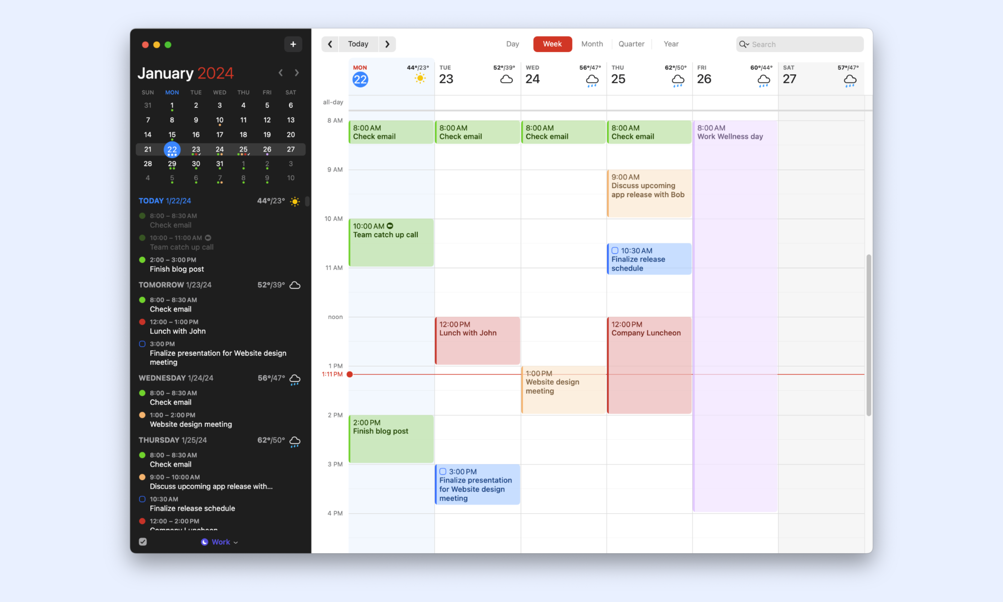 Fantastical: premium AI-assisted calendar