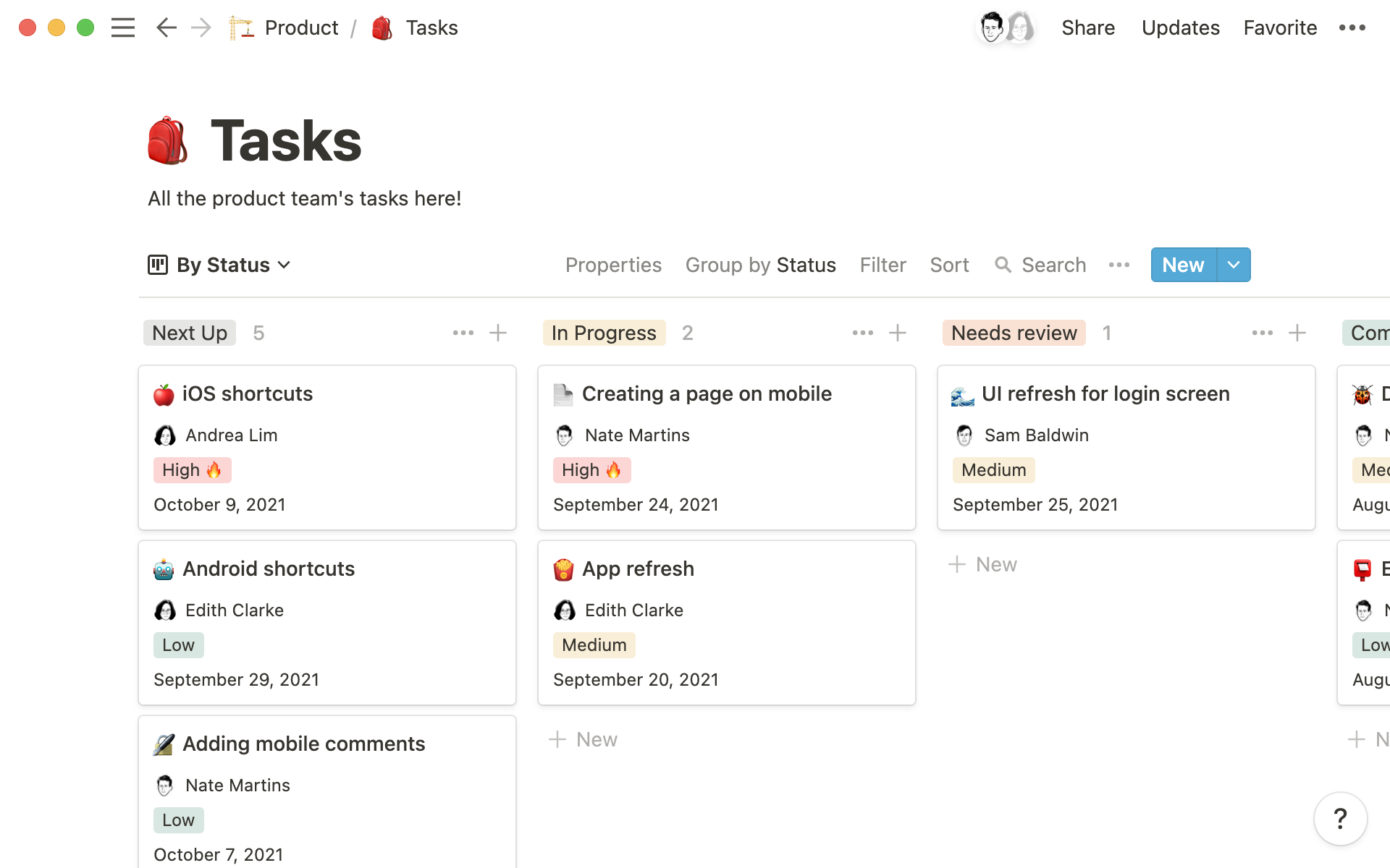 Notion flexible productivity tool