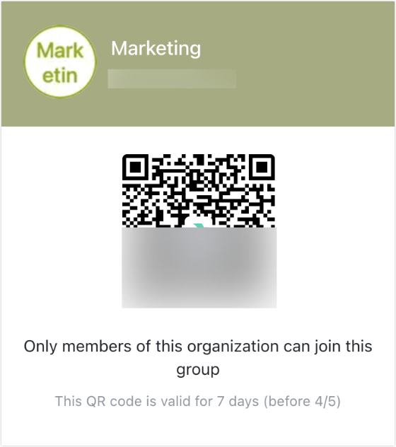 Join a group chat