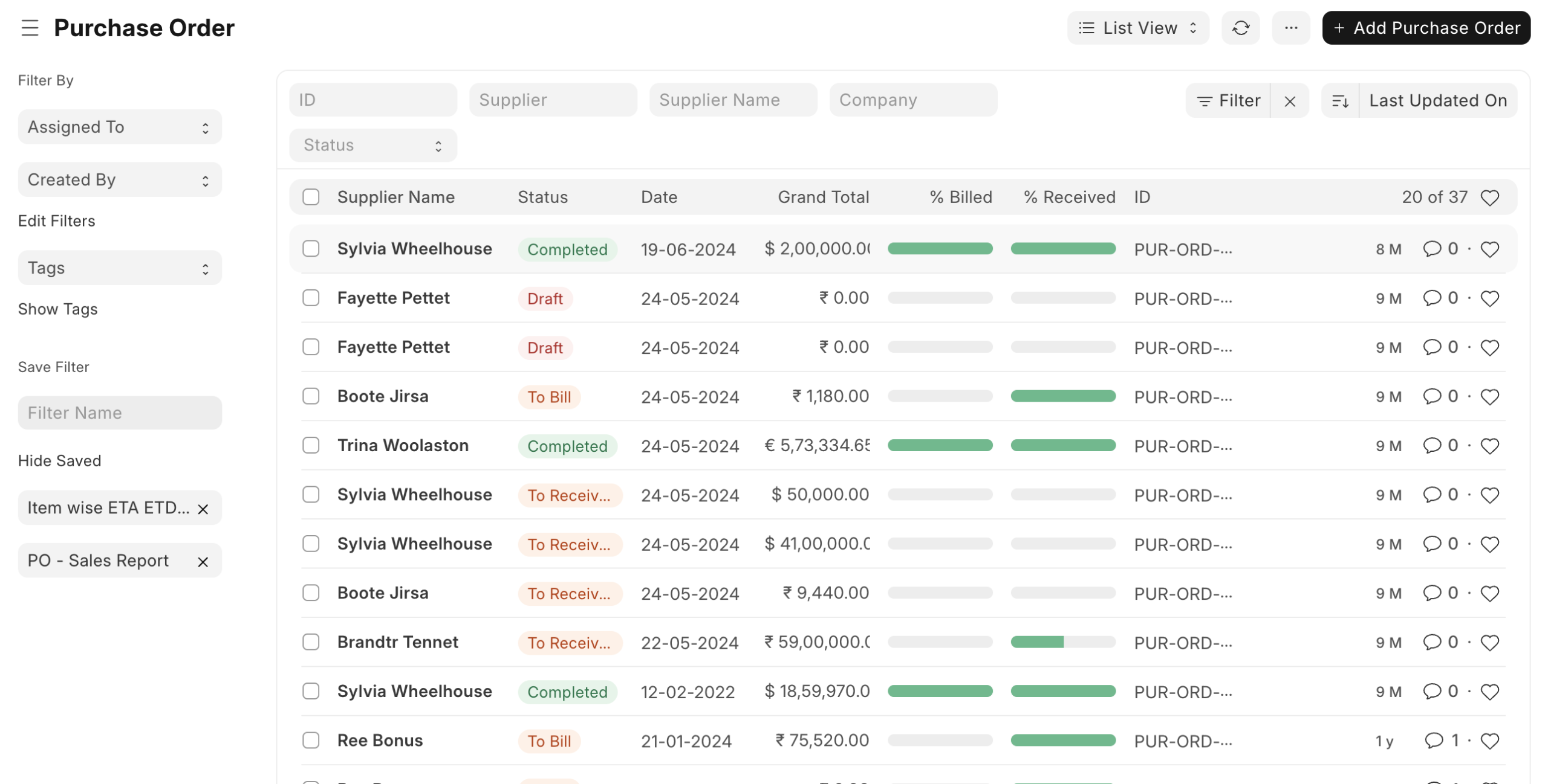 ERPNext is an open-source platform