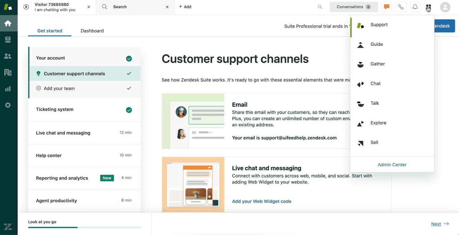 Zendesk Sell lead management