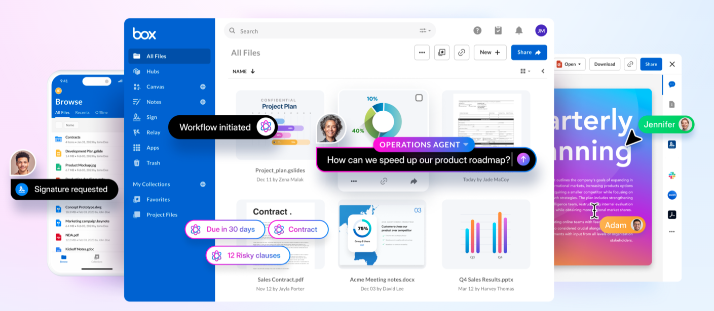 Box: Secure content management with collaboration features