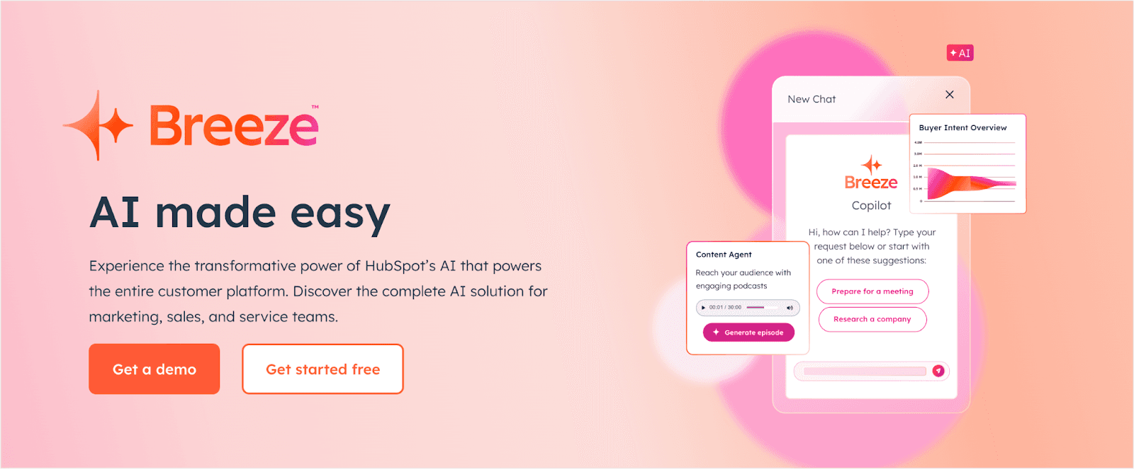 HubSpot AI: Breeze