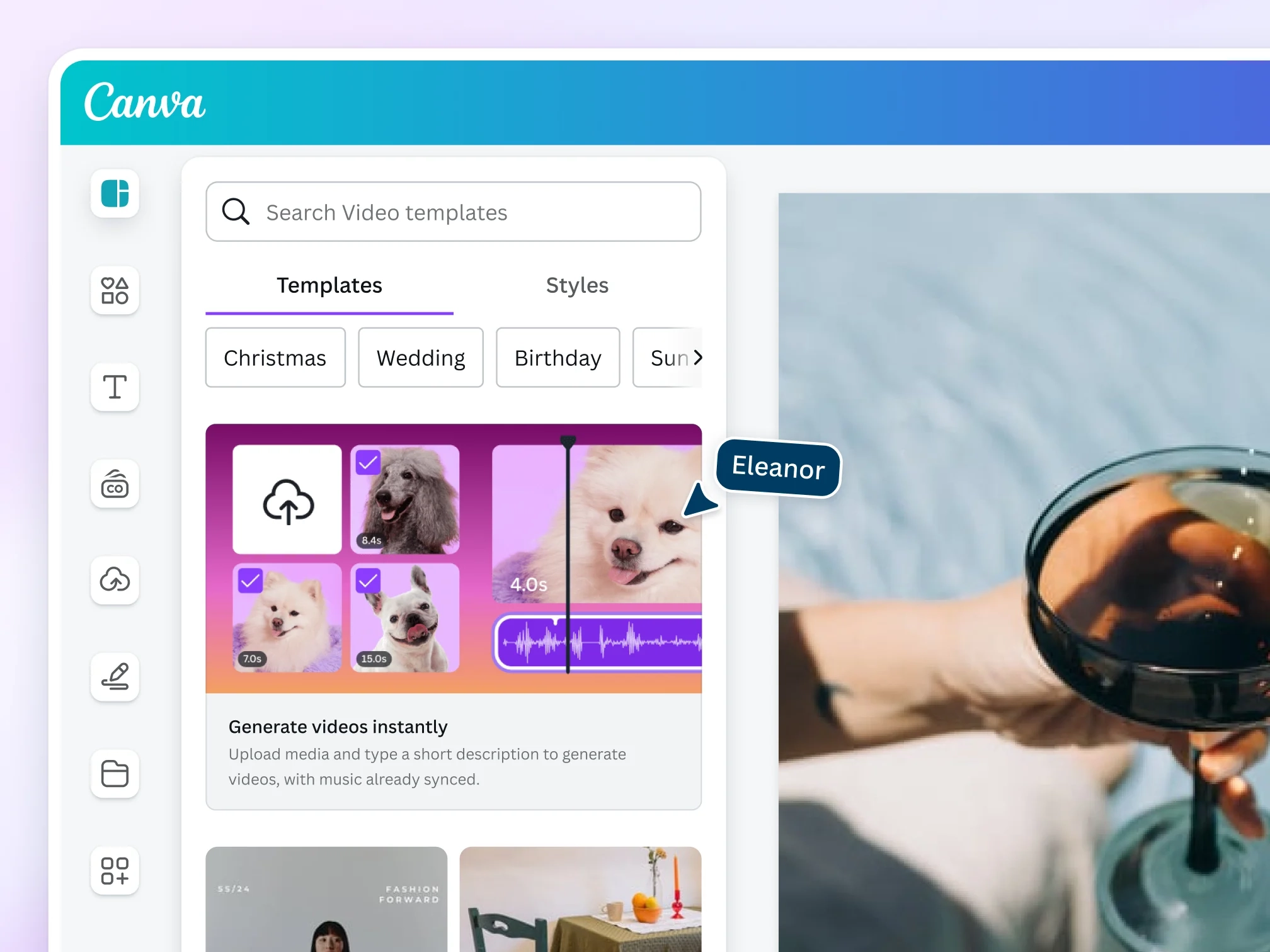 在 Canva 中进行视觉创作
